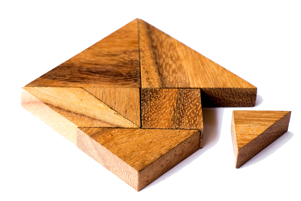 Wood-Tangram